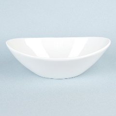 Изображение товара Салатник Nouvelle Home Маршмеллоу 18 см фарфор белый овальный