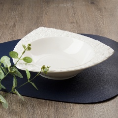 Изображение товара Салатник Nouvelle Маршмеллоу 750 мл фарфор белый, подходят для СВЧ и ПММ