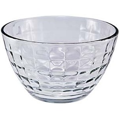 Изображение товара Стеклянный салатник OSZ ОСЗ Монарх 11 см прозрачный для подачи блюд