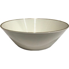 Изображение товара Салатник THUN 1794 круглый "Lea", декор "Отводка золото, IVORY", 16 см. (P2LE0706JQZ2319300)