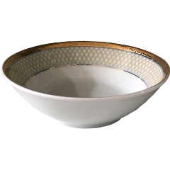 Изображение товара Салатник THUN 1794 круглый "Louise", декор "Коричневая сетка", 13 см. (P1630673JQZ9100900)