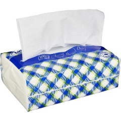 Изображение товара Бумажные салфетки для диспенсеров Luscan NonStop 1-слойные белые 100 штук в пачке