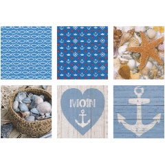 Изображение товара Салфетки для декупажа LOVE2ART SDD №1217-05 На морском побережье 33 x 33 см 12 шт.