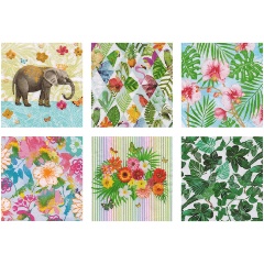 Изображение товара Салфетки для декупажа LOVE2ART SDD №1217-14 Тропический сад 33 x 33 см 12 шт.