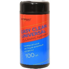 Изображение товара Салфетки универсальные INFORMAT туба 100 шт