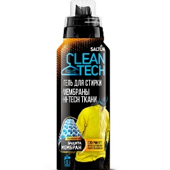 Изображение товара Гель для стирки мембранных тканей SALTON CleanTECH 250 мл безопасный уход за спортивной одеждой