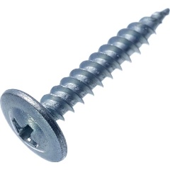 Изображение товара Саморез СТРОЙМЕТИЗ металл-металл 4.2х16 прессшайба цинк (уп.20шт) европодвес, 2050061