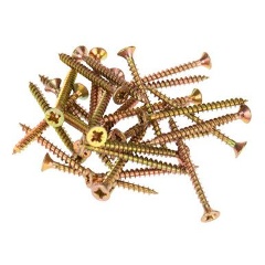 Изображение товара Саморез универсальный KRANZ 3.5х40, желтый цинк, 200 шт.