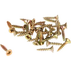 Изображение товара Саморез универсальный KRANZ 3х16, желтый цинк, 500 шт.