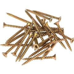 Изображение товара Саморез универсальный KRANZ 3х30, желтый цинк, 200 шт.