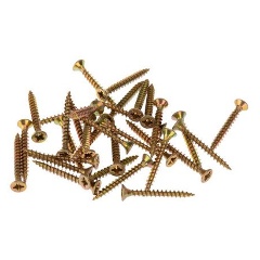 Изображение товара Саморез универсальный KRANZ 4х30, желтый цинк, 250 шт.