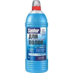 Изображение товара Средство для мытья полов SANFOR Ультра Блеск Прохлада водопада, 1 л