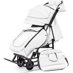 Изображение товара Санки-коляска Pikate Deluxe White