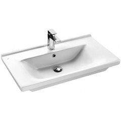 Изображение товара Раковина Santek Миранда 80 см мебельная из фарфора с отверстием под смеситель