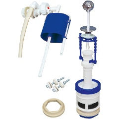 Изображение товара Сантехническая универсальная арматура РемоКолор клапан плоский донный, боковая подводка 61-0-019