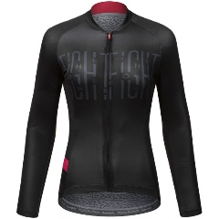 Изображение товара Джерси велосипедное Santic WL1C01124H женское, дышащий материал, черный, XL