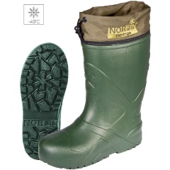 Изображение товара Сапоги зимние Norfin BERINGS с манжетой -45С EVA р.36-37, зеленый