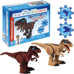 Изображение товара Конструктор 1TOY Т24496 Экспериментариум Констр-Монстр Тираннозавр