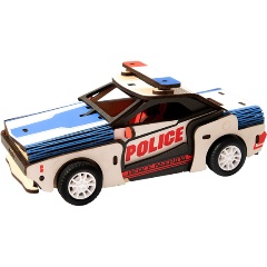 Изображение товара Сборная модель полицейская машина REZARK для детей от 5 лет