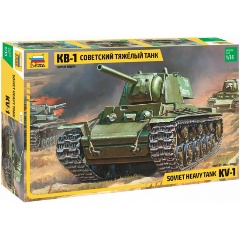Изображение товара Сборная модель ZVEZDA 3539 Советский танк КВ-1