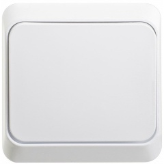 Изображение товара Переключатель SCHNEIDER ELECTRIC 1-клавишный SE Этюд наруж Бел (BA10-004B)