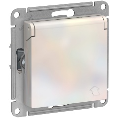 Изображение товара Розетка Schneider Electric AtlasDesign 16А IP20 механизм жемчуг без рамки