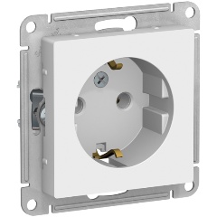 Изображение товара Розетка SCHNEIDER ELECTRIC ATLASDESIGN 16А, механизм, БЕЛЫЙ ATN000143