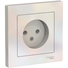 Изображение товара Розетка SCHNEIDER ELECTRIC ATLASDESIGN 16А жемчуг