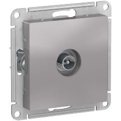 Изображение товара Розетка TV SCHNEIDER ELECTRIC ATLASDESIGN, механизм, алюминий, серия AtlasDesign