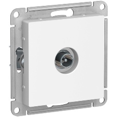 Изображение товара Розетка TV SCHNEIDER ELECTRIC ATLASDESIGN механизм белый 1DB для дома и офиса