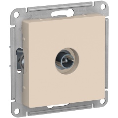 Изображение товара Розетка TV SCHNEIDER ELECTRIC ATLASDESIGN, механизм, бежевый, ATN000293