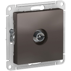 Изображение товара Розетка TV SCHNEIDER ELECTRIC ATLASDESIGN, механизм, мокко, ATN000693