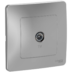 Изображение товара Розетка TV SCHNEIDER ELECTRIC BLANCA алюминий модель BLNTS000013