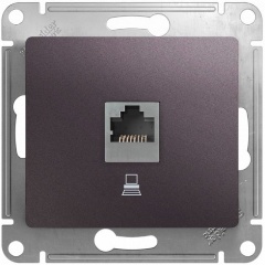 Изображение товара Розетка SCHNEIDER ELECTRIC кат.5E SE Glossa, Сиреневый туман