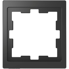 Изображение товара Рамка SCHNEIDER ELECTRIC MERTEN D-Life 1-постовая, Антрацит, MTN4010-6534