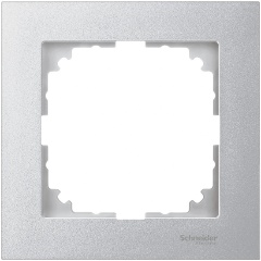 Изображение товара Рамка SCHNEIDER ELECTRIC MERTEN M-Pure 1 пост, Алюминий, SM, MTN4010-3660