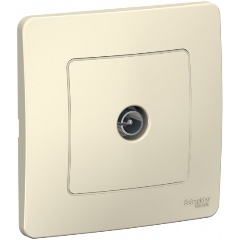 Изображение товара Розетка телевизионная SCHNEIDER ELECTRIC SE Blanca молочная скрытая установка