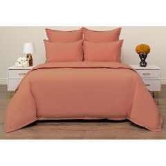 Изображение товара Семейный комплект постельного белья SOFI DE MARKO Саммер кирпичный 7 предметов