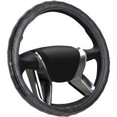 Изображение товара Оплетка на руль SENATOR Arizona, кожаная, "M", 38см