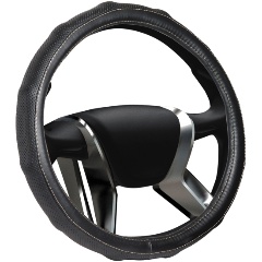 Изображение товара Оплетка на руль SENATOR California, кожаная, "M", 38см