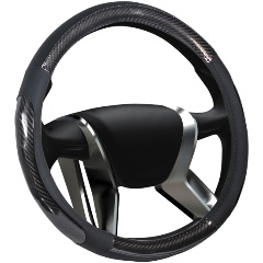 Изображение товара Оплетка на руль SENATOR Oregon, нескользящая кожа, "M", 38см