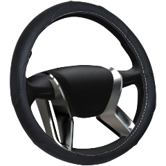 Изображение товара Оплетка на руль SENATOR Texas, кожаная, "M", 38см
