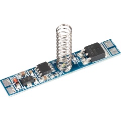 Изображение товара Сенсорный диммер SR-RULE-DIM-TOUCH (12-24V, 1x8A, 46x8mm) (Arlight, Открытый)