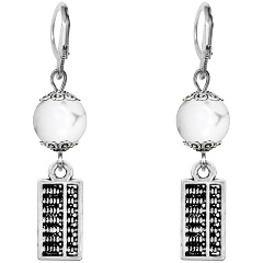 Изображение товара Серьги-амулеты АМУЛЕТИКА SE-MKA23-21 с кахолонгом