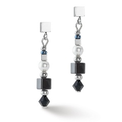 Изображение товара Серьги Black-Silver Coeur de Lion 4355/21-1317