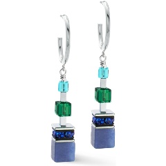 Изображение товара Серьги Blue-Green Coeur de Lion 3039/21-0705