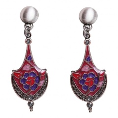 Изображение товара Элегантные серьги Clara Bijoux A77198 V из бижутерного сплава с эмалью для женщин