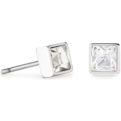 Изображение товара Серьги Crystal-Silver Coeur de Lion 0501/21-1817