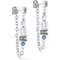 Изображение товара Серьги Crystal-Silver Coeur de Lion 3020/21-1817