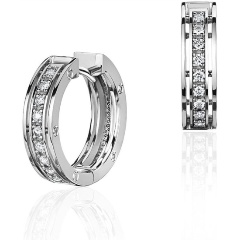 Изображение товара Серьги Gevorkyan 01С6215179 из белого золота с бриллиантами